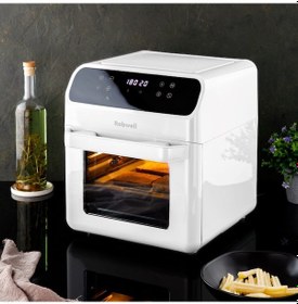 Resim Robx Robwell AS29 12LT Air Fryer 12 Ön Programlı Çok Amaçlı Yağsız Hava Fritözü (Robx Türkiye Garantili) 