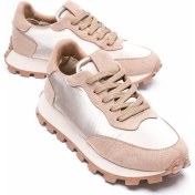 Resim Kadın Spor Ayakkabı Vizon Anorak Süet Detaylı Savira 