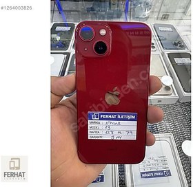 Resim Apple iPhone 13 İkinci El TR | 128 GB | Kırmızı 
