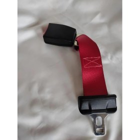Resim Kemer Uzatıcı (Kırmızı Renk Kayış) Çocuk Koltuğu Hamile ve Şişmanlara Uygundur (1 Adet) 