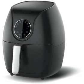 Resim QİCH Air Fryer 5 L Fritöz ( Türkiye Garantili )siyah 