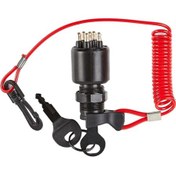 Resim Omc 1996 Ve Üstü Evinrude 5005801 İçin Kontak Anahtarı Emniyet Askısı Tertibatı Evinrude İçin 