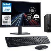 Resim Dell Optiplex 3000MFF Intel i3 12100T 8GB 1TB SSD Freedos 21.5mon Mini Masaüstü Bilgisayar N006O3000MFF03M 