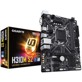 Resim GIGABYTE H310M-S2 DDR4 SATA3 PCIe 16X v3.0 1151p v2 mATX 