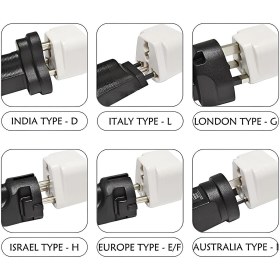 Resim MN6 M03 priz dönüştürücü/3 Adet/Amerikan Tipi Priz dönüştürücü-Dünya Ülkeler Arası Fiş Çevirici 