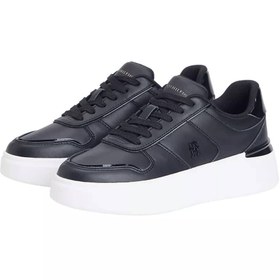 Resim Tommy Hilfiger Kadın Siyah Sneaker 