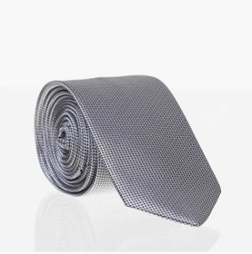 Resim Gaffy Gri Slim Fit Düz Renk Dokuma Kravat / DDK-24 Gri 