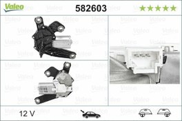 Resim ARKA SİLECEK MOTORU PUEGEOT P307 03 09 CITROEN C2 03 12 C3 02 10 C4 04 11 