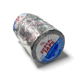 Resim Sunup SN-27919 0.13x18mm Siyah İzole Elektrikçi Bant 10Metre - 5Adet 