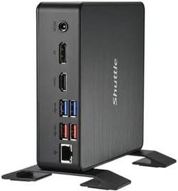 Resim Shuttle XPC Nano PC NC40U5, Intel Core i5-1235U, 1x HDMI, 1x DP,1xUSB-C/DP, 6x USB3.2, 1x 2.5" bay, 2x M.2, 1x LAN, RAID 
