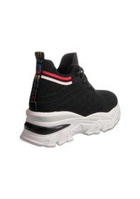 Resim M.p 241-1663 Poli Hafif Taban Kadın Sneaker Siyah Siyah 