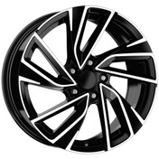 Resim EMR-DY726-01 7.0x16" -5x100 ET35 57.1 Black Diamond Jant (4 Adet) 