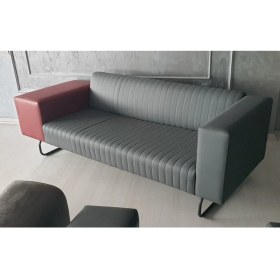 Resim Koltukstilim Crop Üç Kişilik Bekleme Koltuğu 