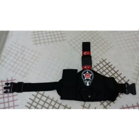 Resim Mükemmel,güvenlik Bacak Kılıfı,palaska,ögg Cüzdanı Satınal Siyah - Siyah 