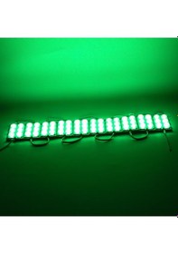 Resim 24v Modul Lamba 6-ledli Camlı Yeşil 75 40 Mm 