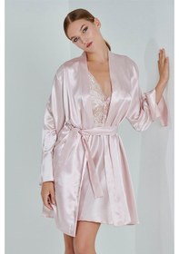 Resim Alissa 8620 Kadın Saten 6'lı Set-pudra Pudra 