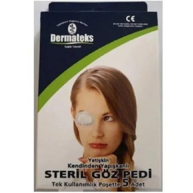 Resim Dermateks Steril Göz Pedi Yetişkin 5'li 
