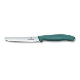 Resim Victorinox Swiss Classic Tırtıklı Domates Bıçak Yeşil 11 cm 