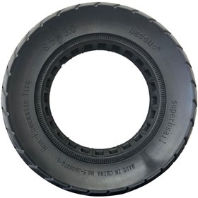 Resim 8.5x3 inç Dolgu Lastik İçten Kanallı 