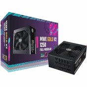 Resim Cooler Master MWE Gold 1250 V2 MPE-C501-AFCAG-3EEU 1250W ATX 3.1 PCI-E 5.0 80+ Gold 140mm Fan Full M 