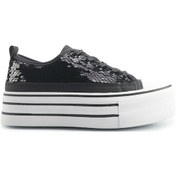 Resim Butigo 25s-002 5fx Siyah Kadın Sneaker 000000000101983260 Siyah 