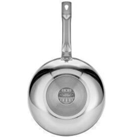 Resim Çelik Wok Tava - Paslanmaz Sap 