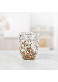 Resim Glass In Love Çift Cidarlı Bardak - Simli 