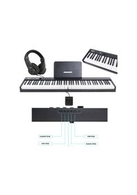 Resim Midex PLX-100BK Taşınabilir Dijital Piyano Tuş Hassasiyetli 88 Tu 