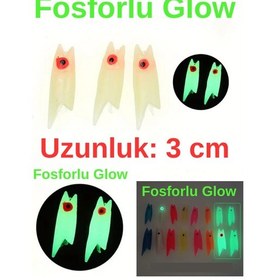 Resim Eagenset Silikon Balık Kafası Çapari Yapım Malz. 3 Cm 5 Adet 