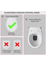 Resim Nkp Slim Smart Yavaş Kapanan Klozet Kapağı 