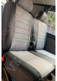 Resim Vk Auto Volkswagen Transporter 8+1 9 Koltuk Araca Özel Koltuk Kılıfı 