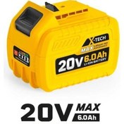 Resim Sgs 20 Volt Yedek Batarya Max 6.0Ah 
