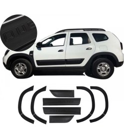 Resim Servet Dizayn Oto Dacıa Duster 2018 Sonrası 12 Parça Dodik Set (Düz) 