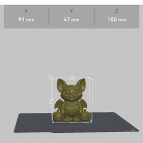 Resim shop Cadılar Bayramı Yarasa Figürü ve Bal Kabakları (3D Baskı) 