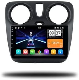 Resim Dacia Lodgy & Dokker Uyumlu Android Multimedya Sistemi - Kablosuz CarPlay & Android Auto, 9 İnç HD Dokunmatik Ekran, GPS Navigasyon, Bluetooth, Geri Görüş Kamerası Hediyeli (6, GB) 