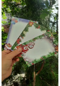 Resim 15 Adet 3 Model Yılbaşı Tebrik Kartı - Kuşe Kart - Hd Baskı - 10x15 Cm - Yılbaşı Hediye Mesaj Kartı 
