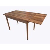 Resim Evim-E Aksesuar 70x110 Cm Yanlardan Açılır Smart Masa-ahşap Ayaklı-ceviz 