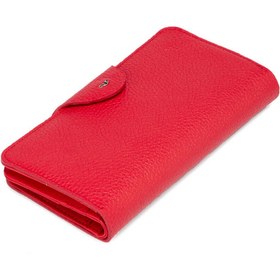 Resim Kırmızı Deri Kadın Cüzdan - S1CB00005767-D2N 