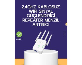 Resim Çift Bantlı Otomatik Kurulum Wifi Repeater Menzil Genişletici 