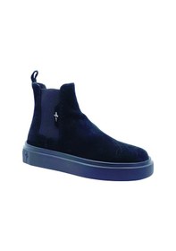 Resim C Ca999 Camoscio Black Bot Erkek Lu68405 Paciotti Men Shoe Siyah 