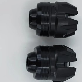 Resim Dream011 2 Adet Siyah Motosiklet Ön Arka Çatal Koruyucu - Abs Düşme Korumalı 