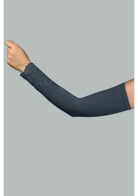 Resim Altobeh Dantelli Pratik Tesettür Kolluk Penye Namaz Kolluğu - Füme 