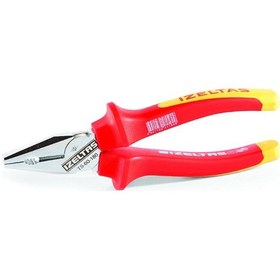 Resim Izeltaş 3020 Kombine Pense 1000V Izoleli Elektrikçi 200Mm 8'' 
