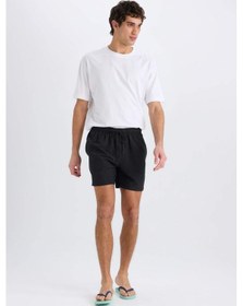 Resim DeFacto File Astarlı Kısa Boy Deniz Şortu N0131AZ23HSBK27 