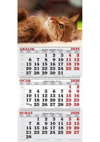 Resim 2026 Yılı Gemici Takvimi- Kedi 