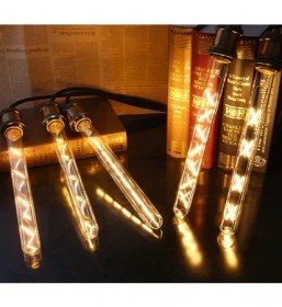 Resim Edison T30 Rustik LED Ampul E27 Amber 6 W 
