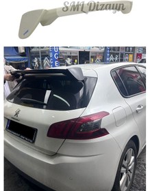 Resim Peugeot 308 Spoiler Spoyler - Bagaj Üstü Rüzgarlık 