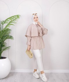Resim KEBİRE MODA PERİ TUNİK TESETTÜR GİYİM 