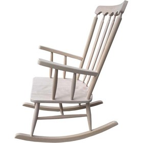 Resim Izgaralı Sallanan Sandalye-Tv Koltuğu-Baba Koltuğu-Tamamı Ağaç 