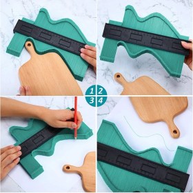 Resim Ozcmax Şekil Profil Kontür Ölçer Kalıp Çıkarma Aparatı 12 cm 